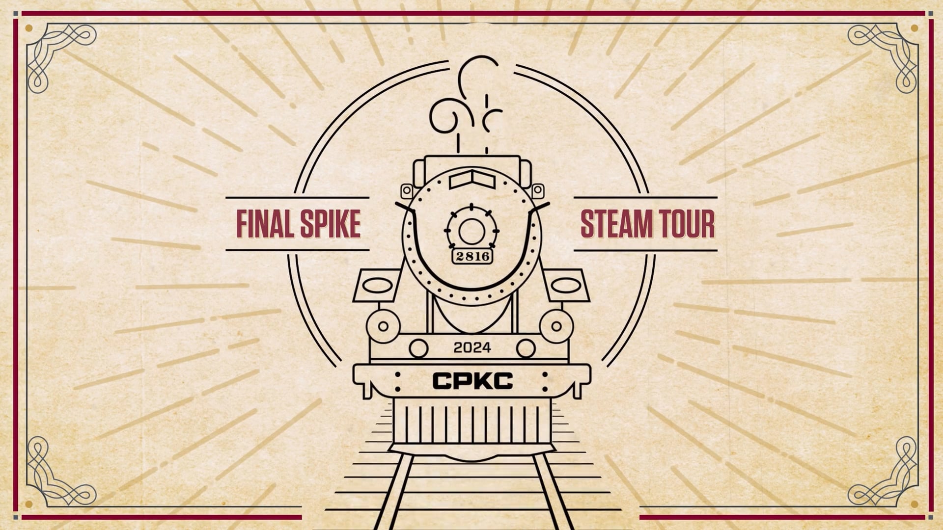 Final Spike 2816 Steam Train